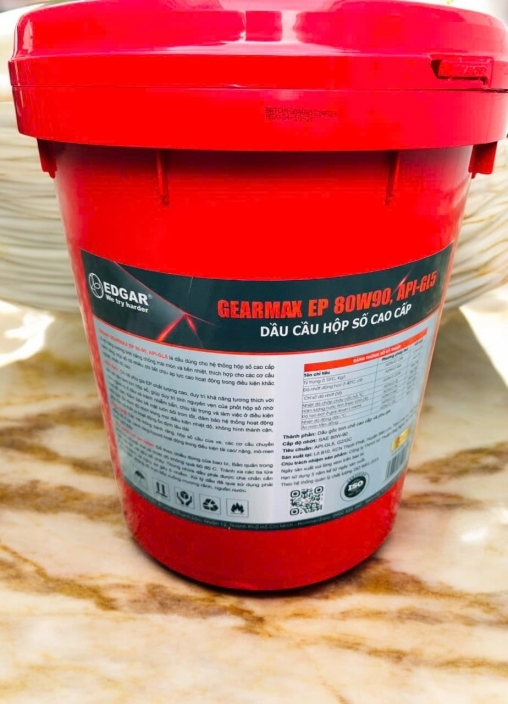 Tổng hợp dầu nhớt thông dụng Edgar