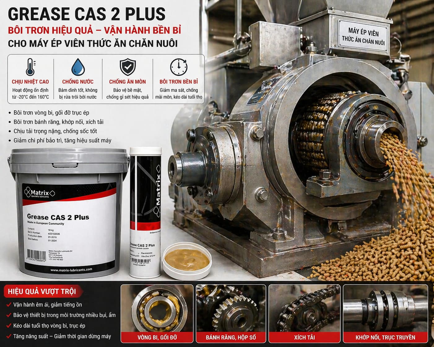 Grease cas 2 plus